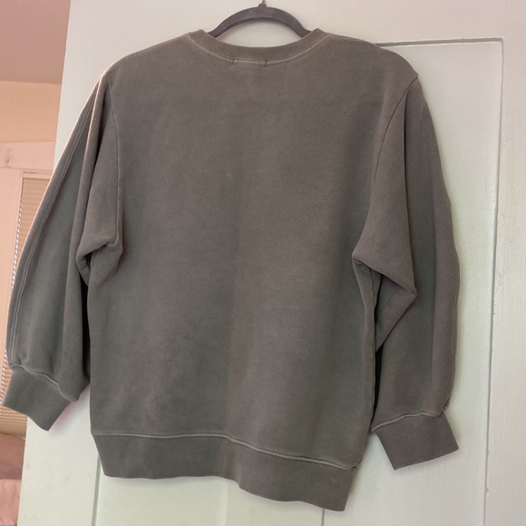 Agolde puff 3/4 sleeve sweatshirt size S - Picture 4 of 5